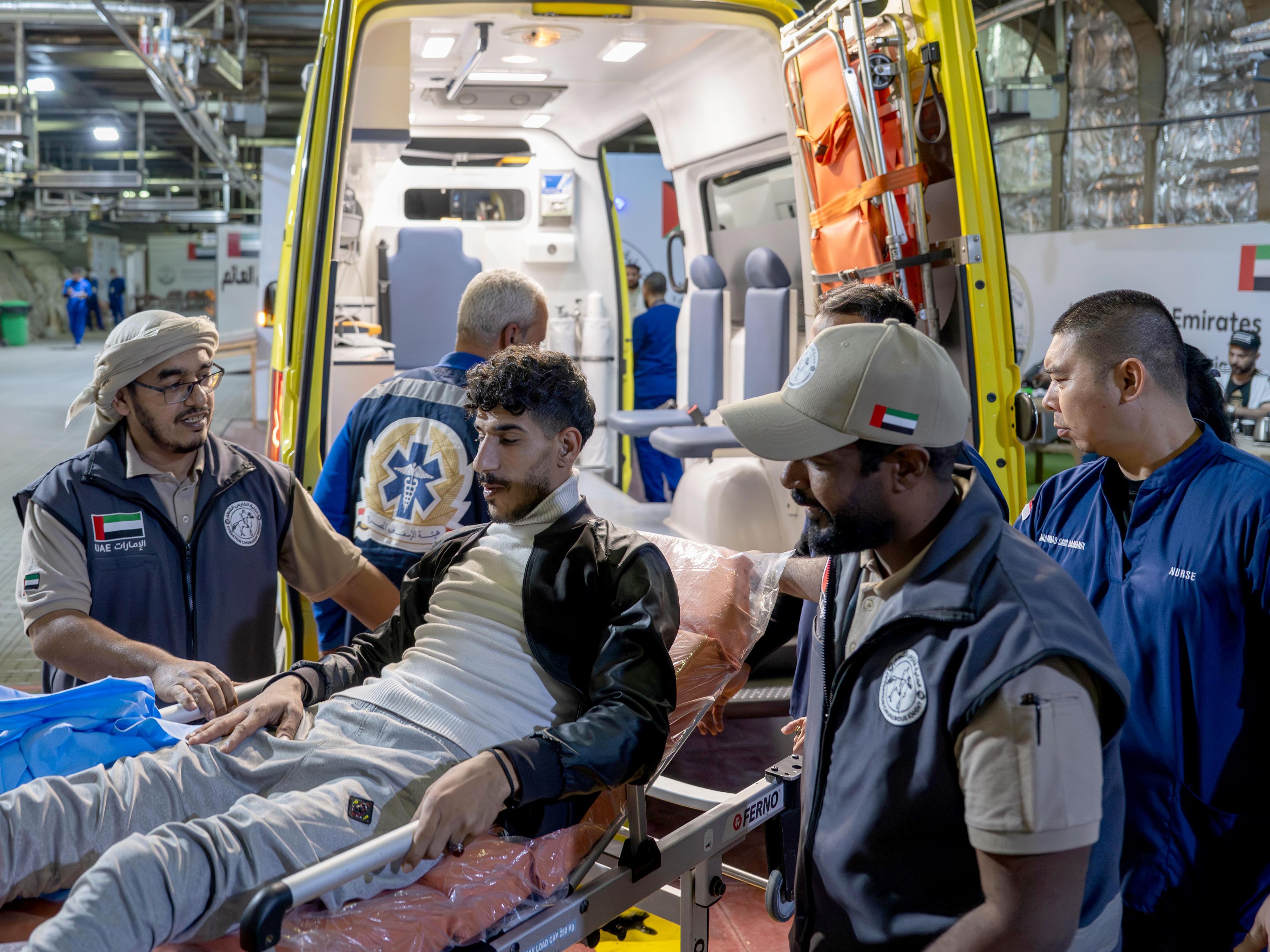 UAE Floating Hospital in Al Arish receives seven new cases