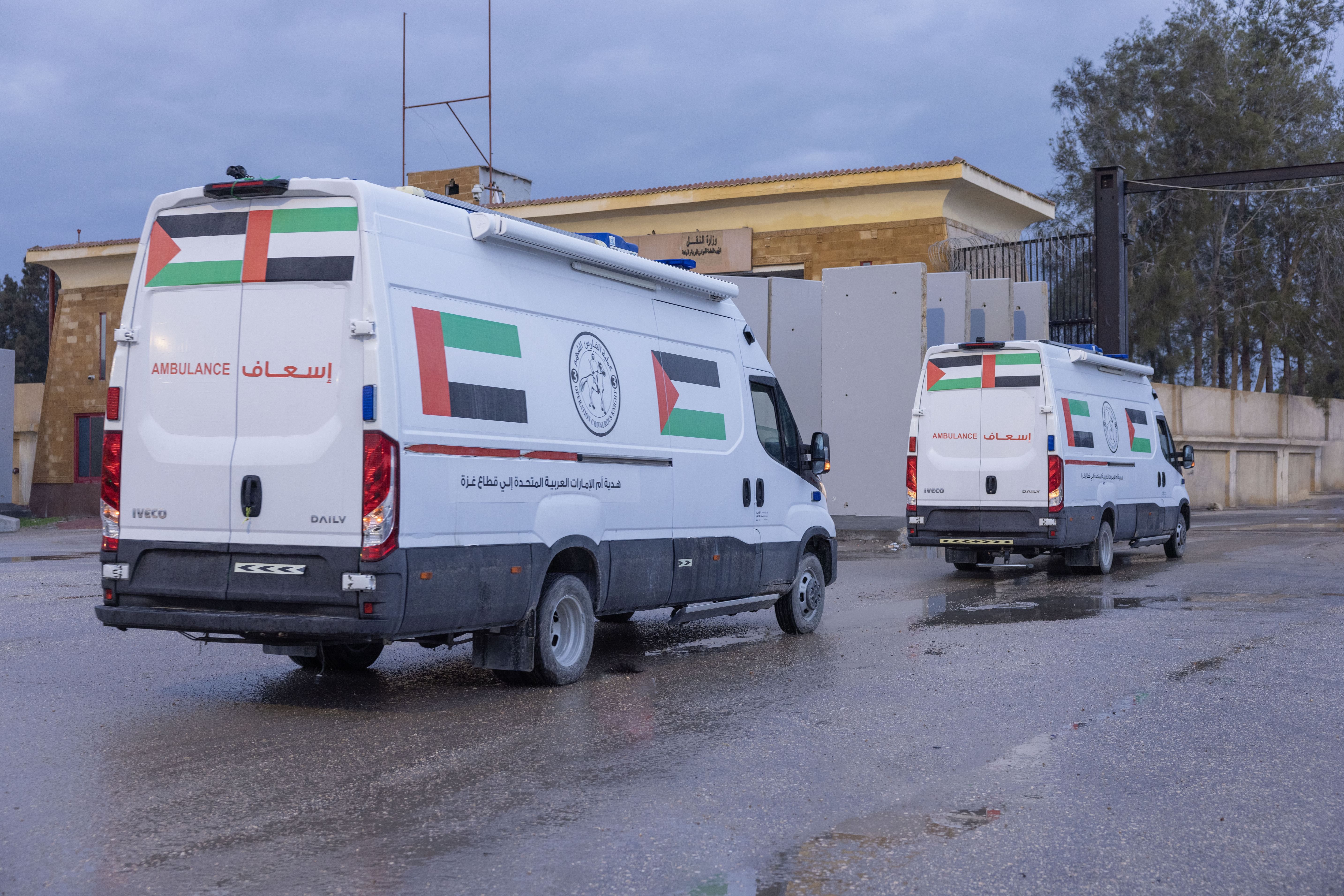 UAE aid convoys to Gaza continue under 'Operation Chivalrous Knight 3'