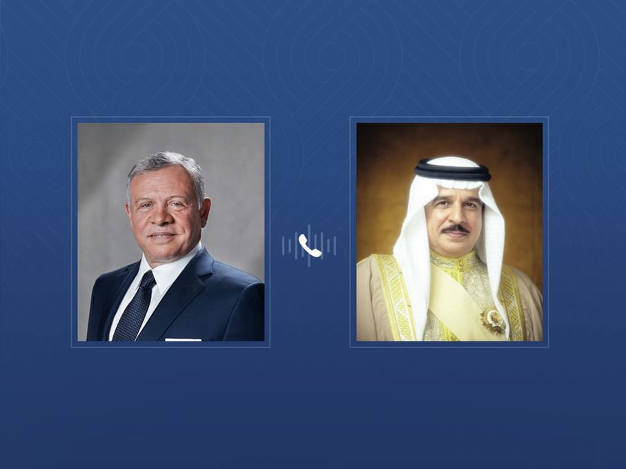 Bahraini, Jordanian Kings discuss de-escalation efforts, condemn Iranian attacks