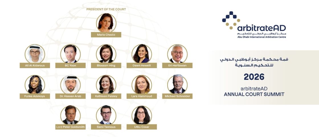 Global arbitration leaders convene in Abu Dhabi at arbitrateAD Annual Court Summit