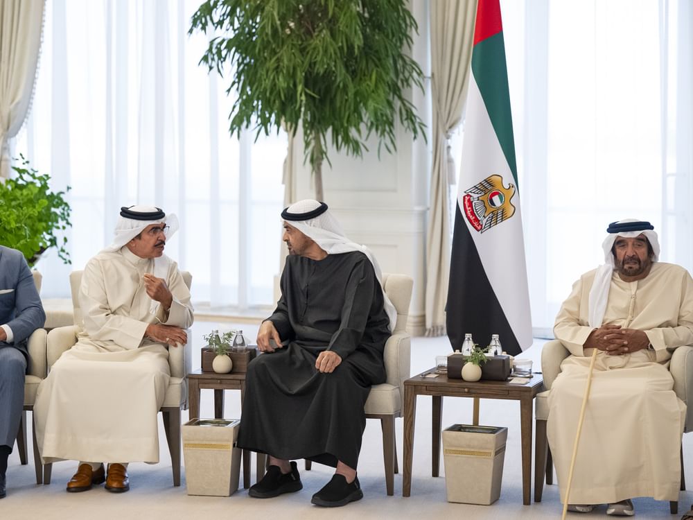 UAE President receives participants in International Security Alliance ministerial meeting