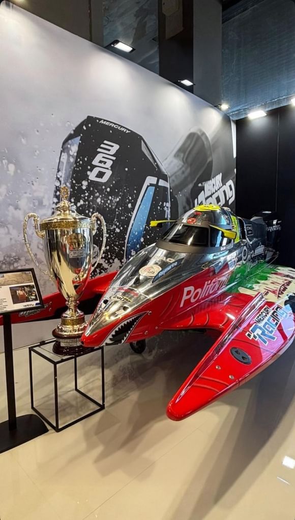 Abu Dhabi Marine Sports Club showcases global achievement at International Boat Show in Italy