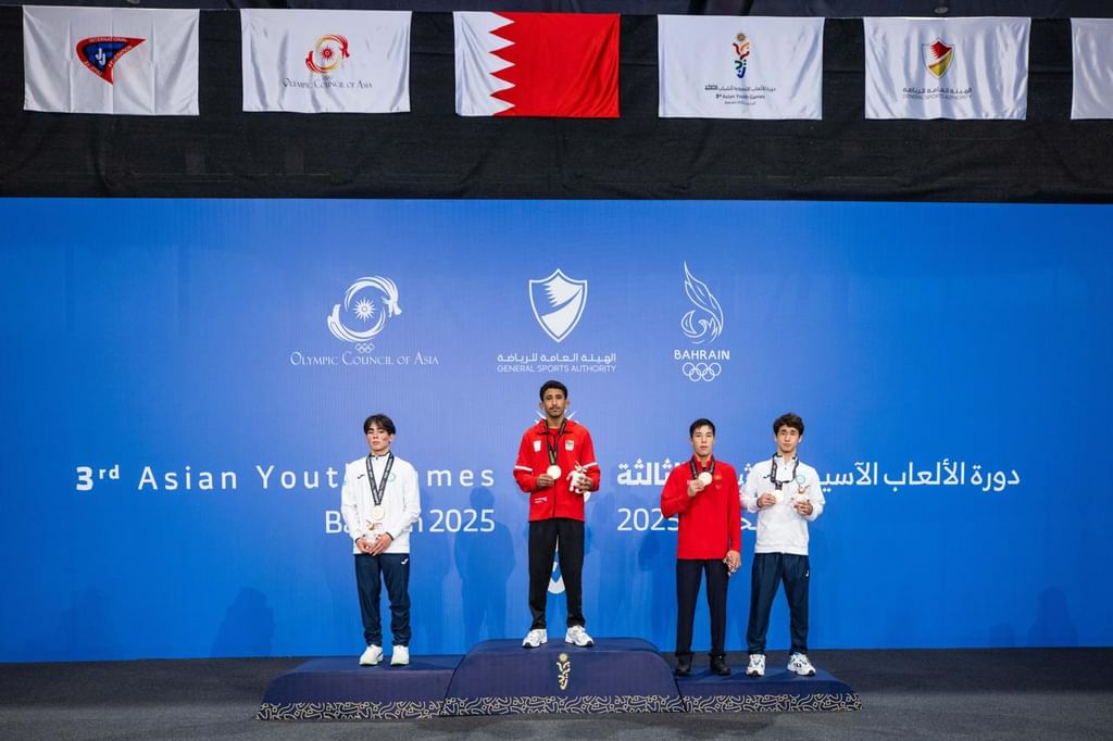 UAE’s Obaid Alketbi strikes gold at Asian Youth Games in Bahrain