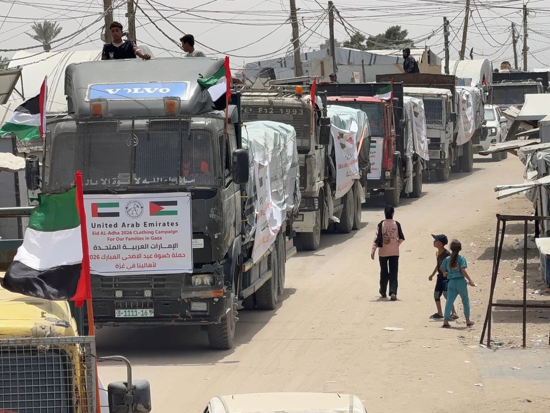 Aid convoy brings Eid clothing to Gaza children under ‘Operation Chivalrous Knight 3’