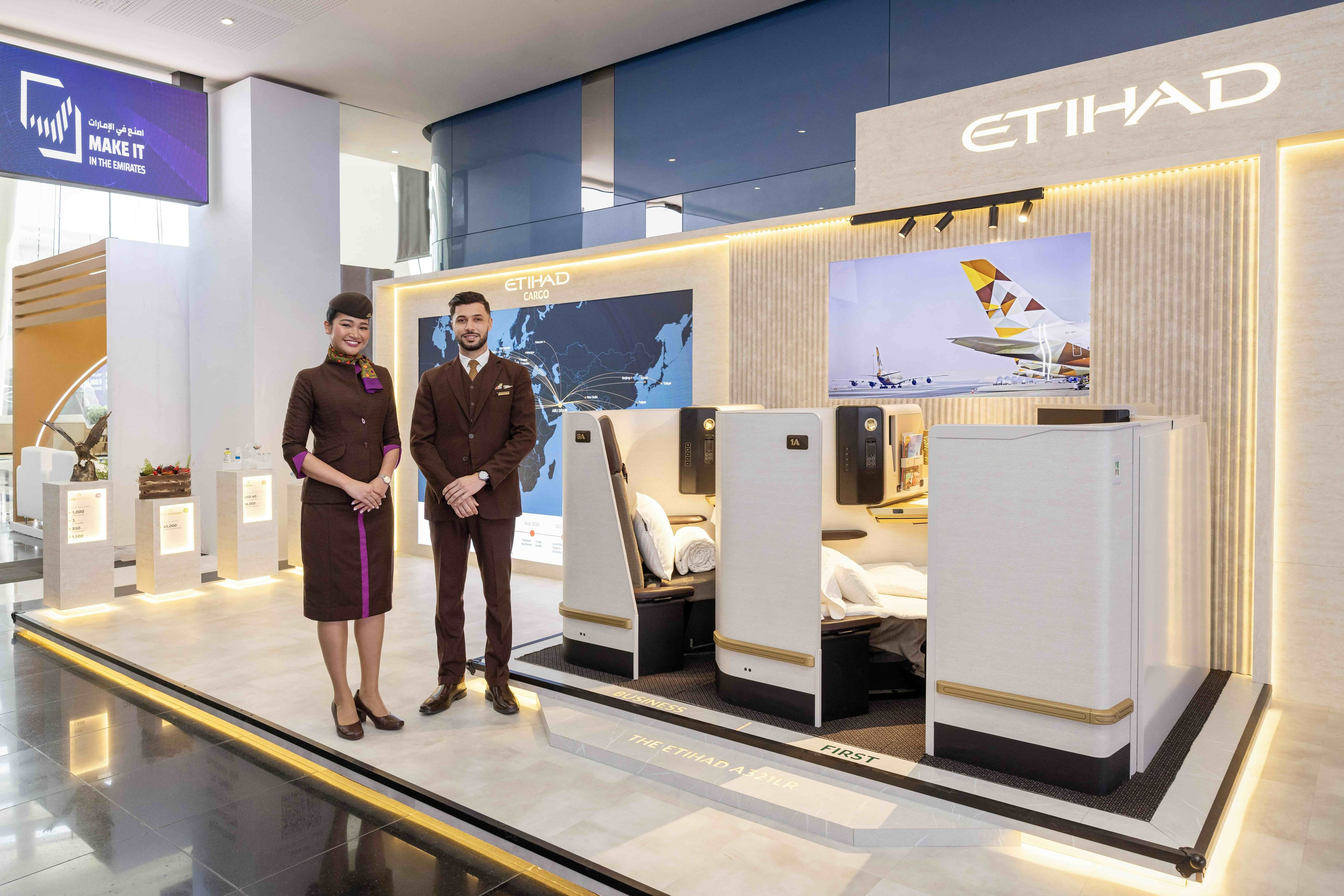 Etihad Airways highlights its role in driving economic growth at Make it in the Emirates 2026
