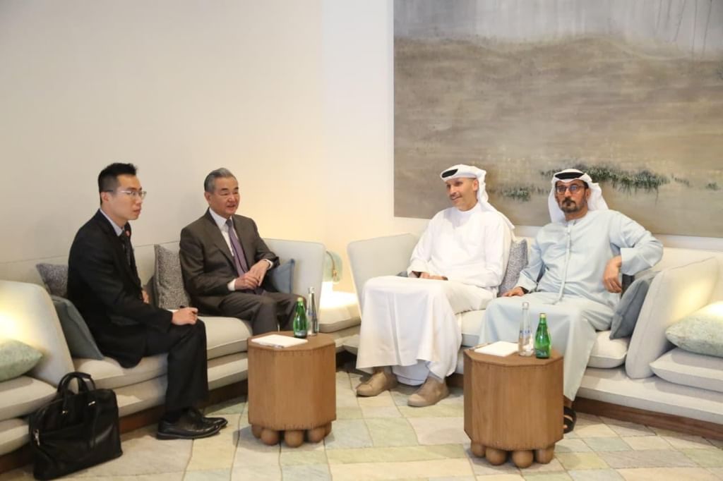 China’s Foreign Minister, Special Envoy of UAE President to China discuss strengthening comprehensive strategic partnership between two countries