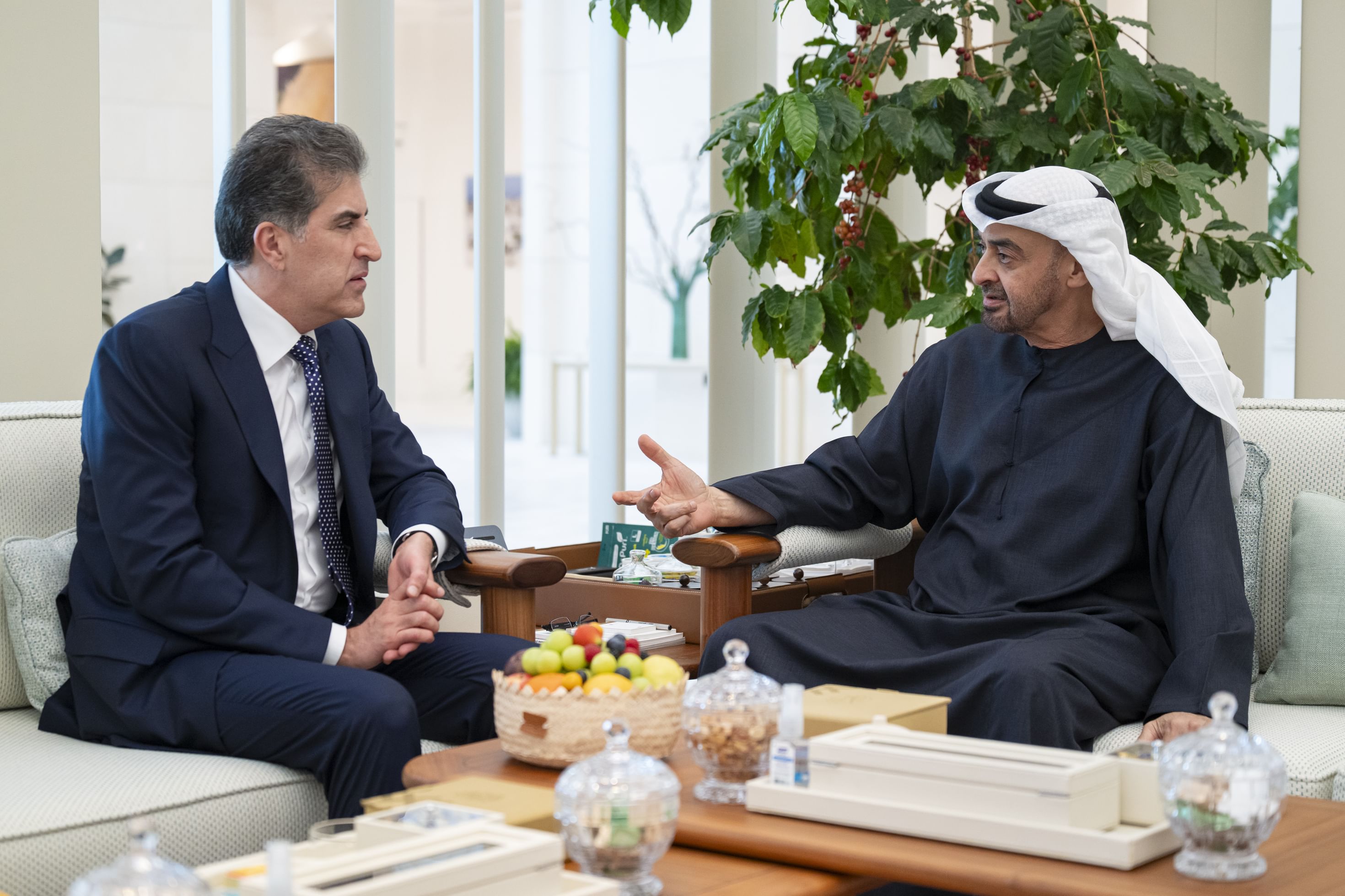 UAE President receives President of Iraq’s Kurdistan Region