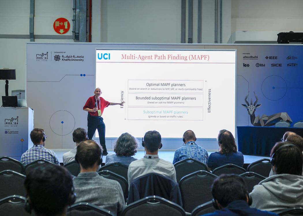 IEEE/RSJ International Conference on Intelligent Robots and Systems opens in Abu Dhabi