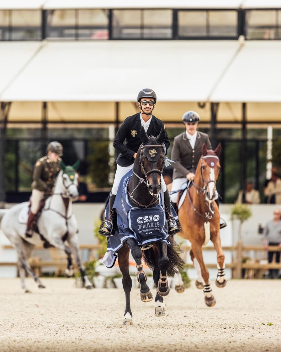 Emirati riders deliver outstanding performances at Al Shira’aa-supported CSIO3* Deauville