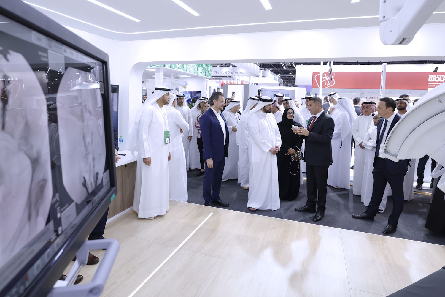 His Highness Sheikh Ahmed bin Mohammed bin Rashid Al Maktoum opens the 50th edition of Arab Health