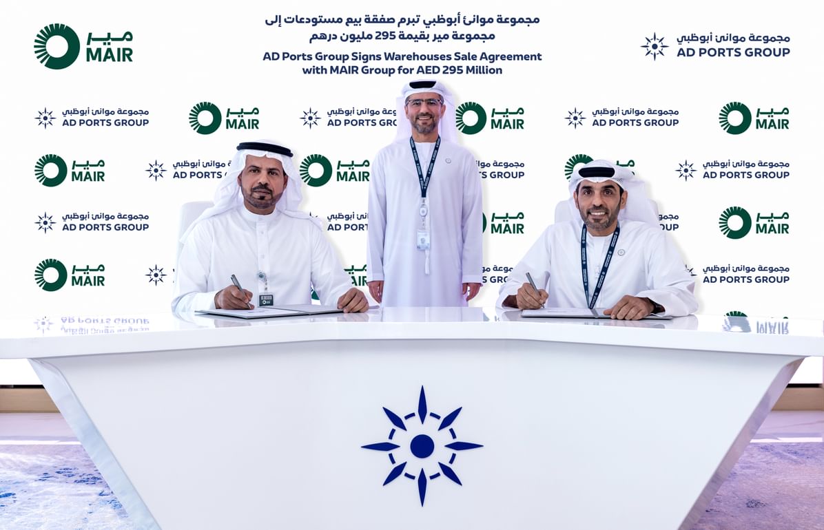 AD Ports Group completes sale of warehouses to Mair Group for AED295 million