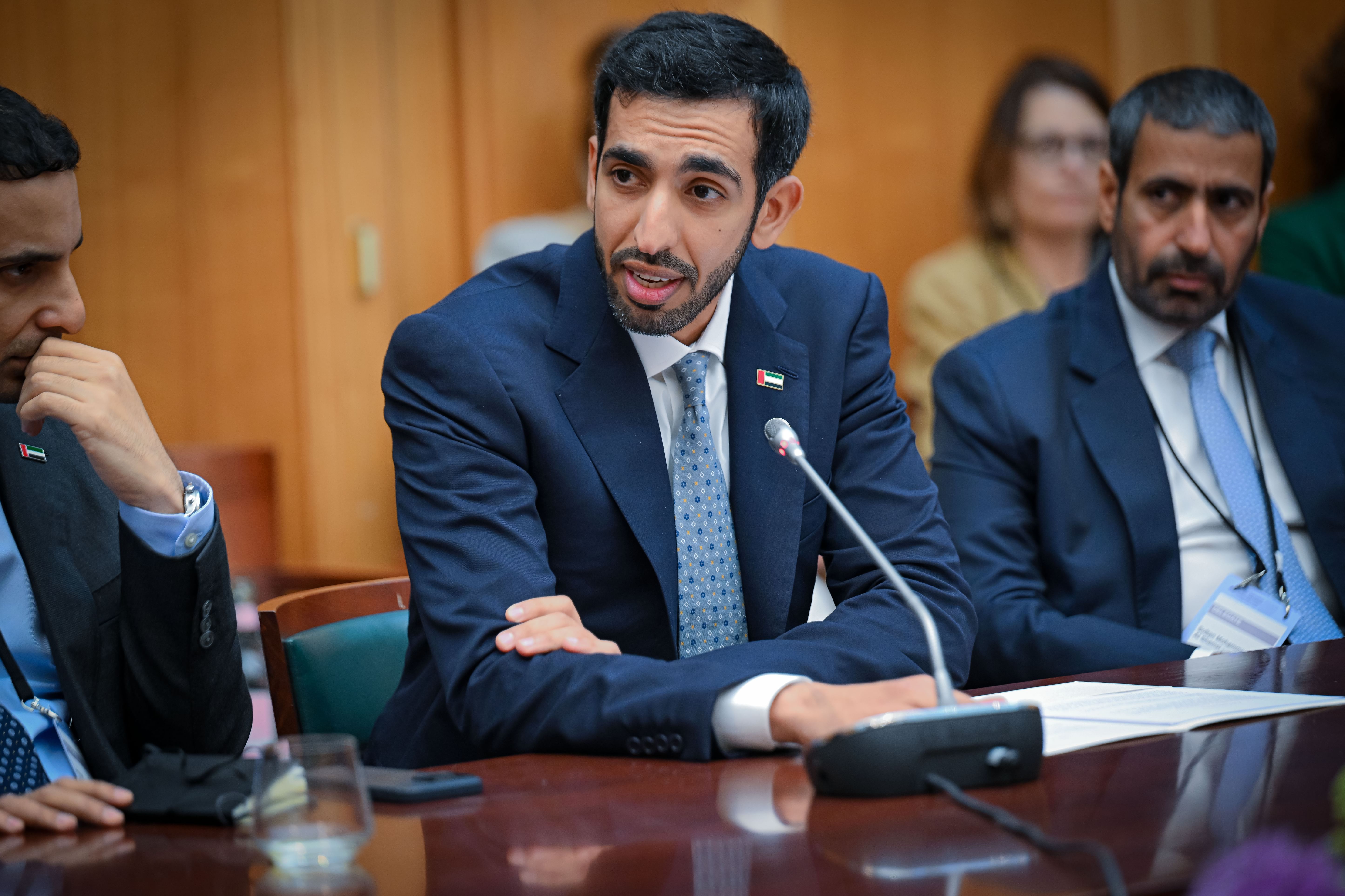 Shakhboot bin Nahyan Al Nahyan participates in International Conference on Sudan in Berlin