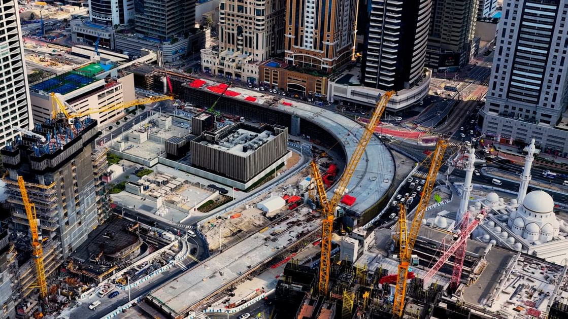 RTA Completes 65% of bridge development project leading to Dubai Harbour access points