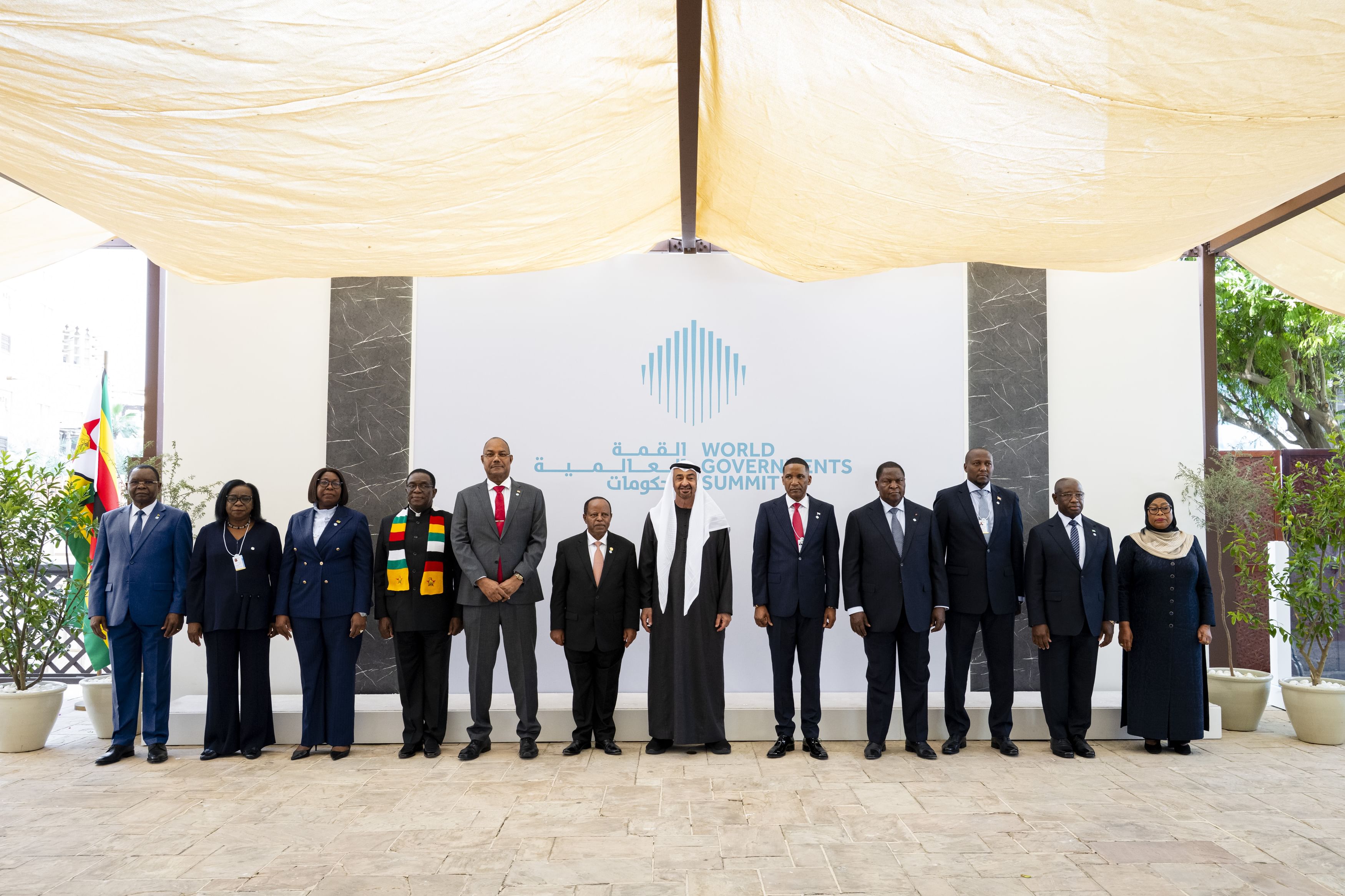 UAE President meets world leaders and heads of delegations participating in World Governments Summit 2026