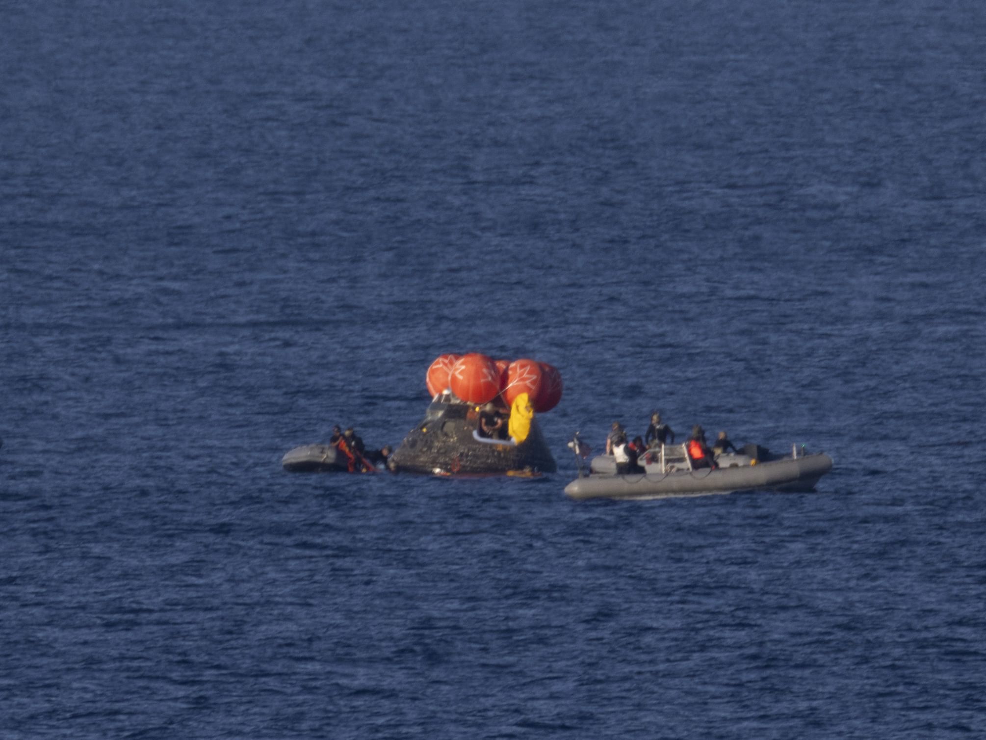 Artemis II astronauts safely back on Earth after historic trip around moon