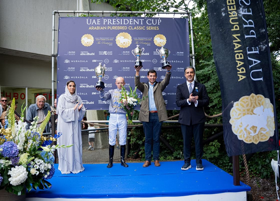 Afjan claims victory at UAE President’s Cup for Purebred Arabian Horses in Netherlands