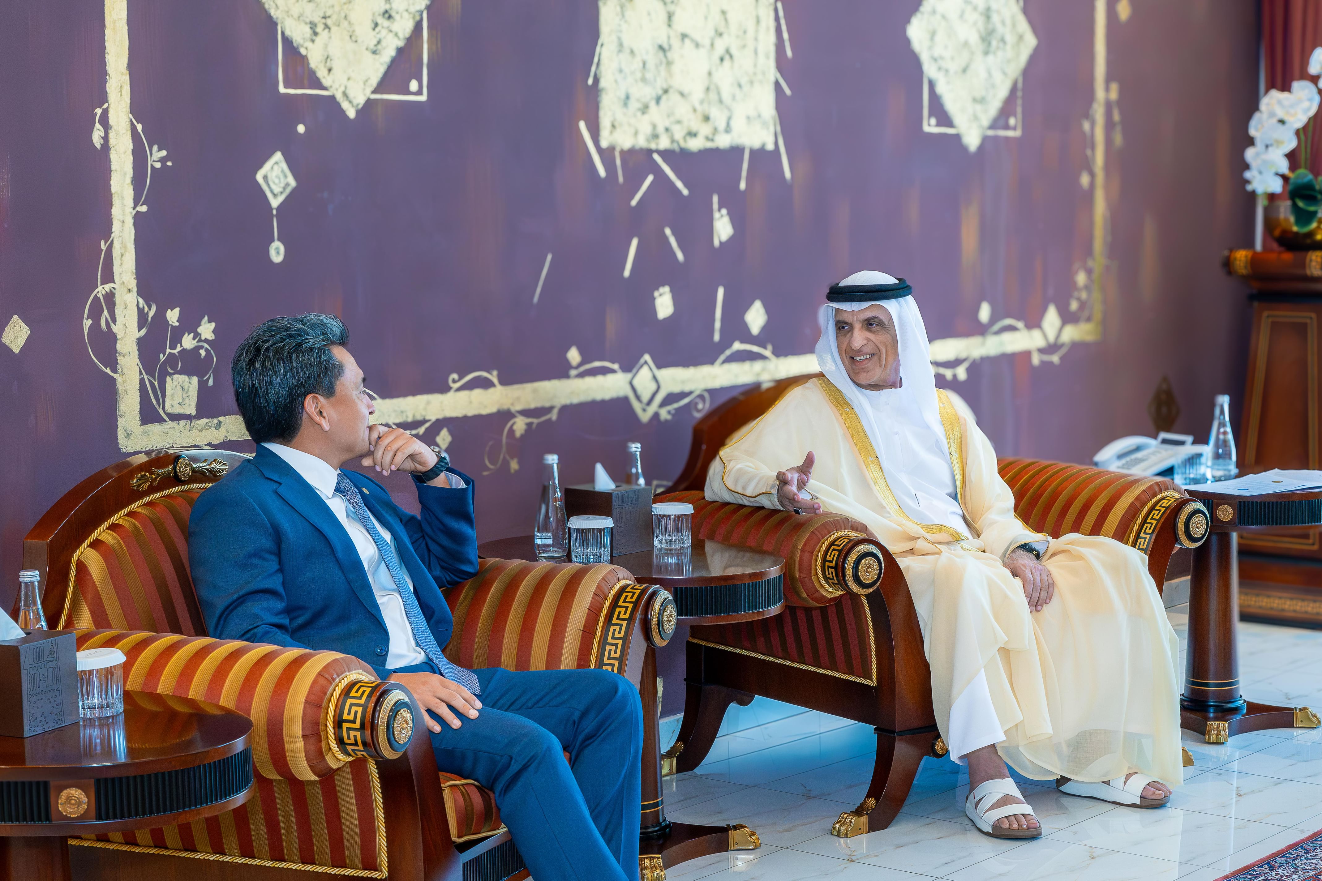RAK Ruler receives Ambassador of El Salvador