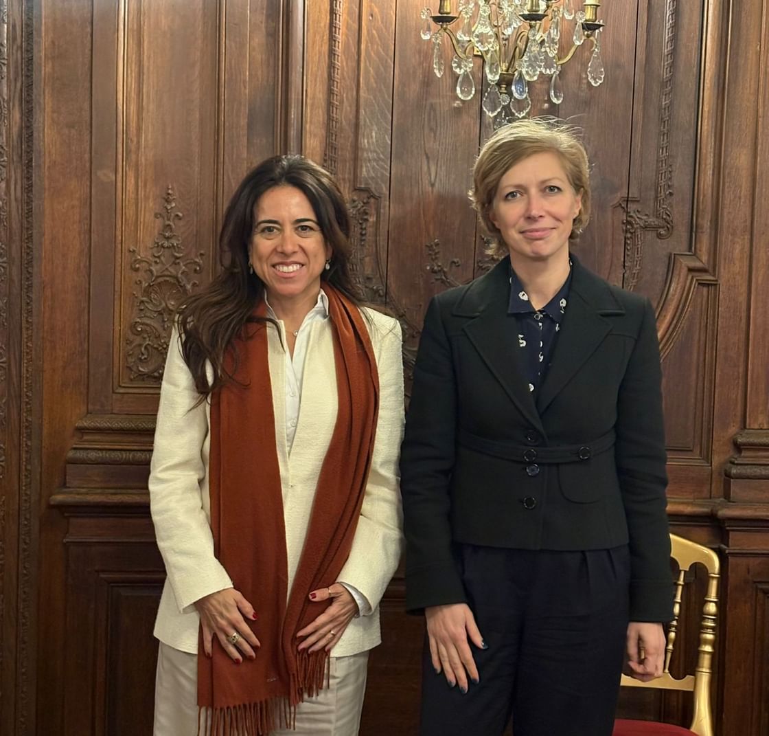 Lana Nusseibeh holds extensive talks on regional matters in Paris