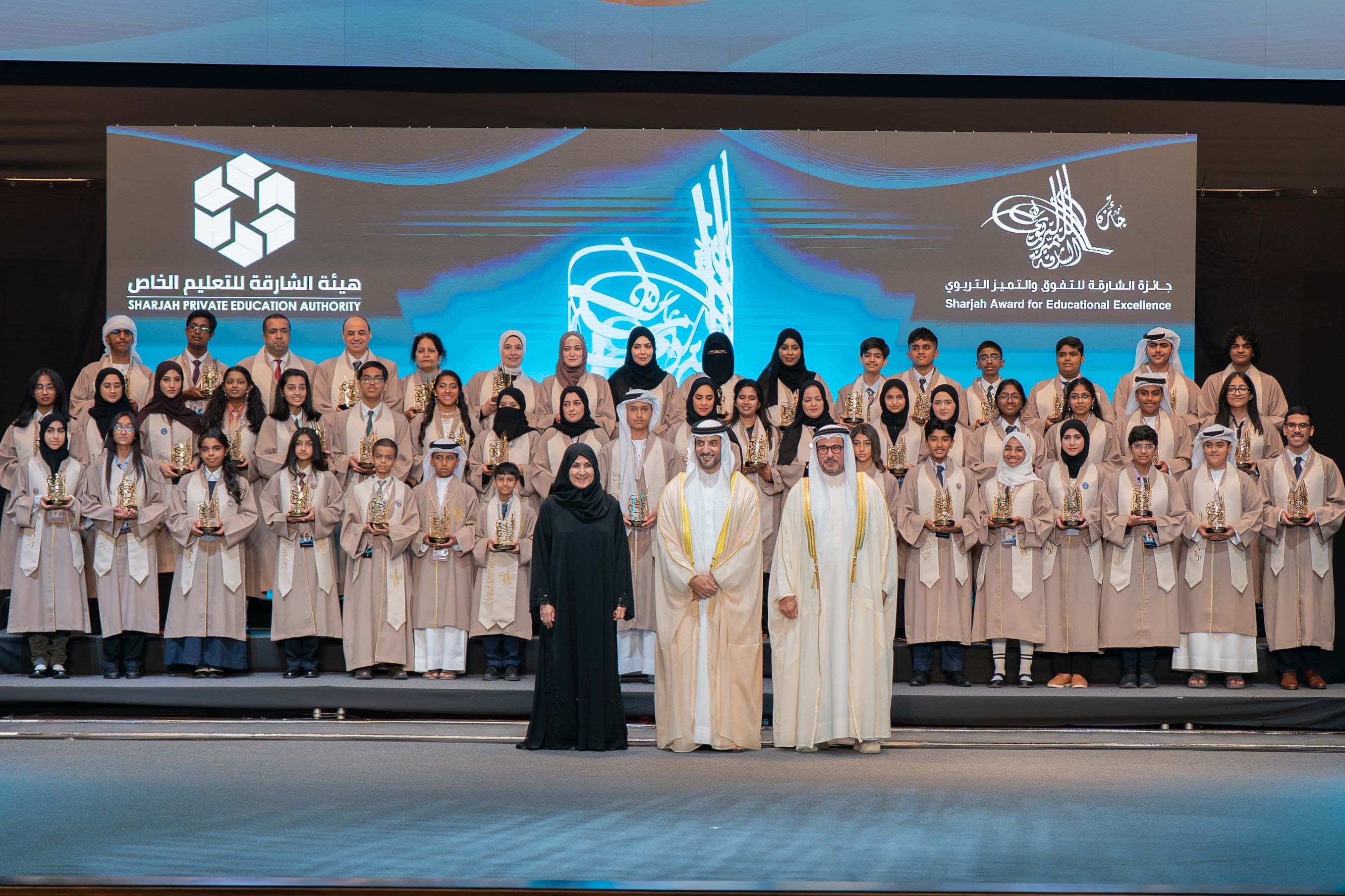 Sultan bin Ahmed honours SAEE’s winners
