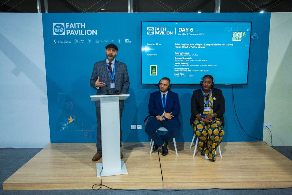 Faith Pavilion at COP29 discusses earth governance for sustainable future, vital role of women in supporting climate action