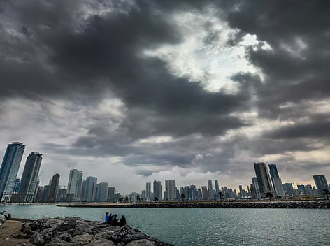 Cloudy skies and rain forecasted across these Emirates 