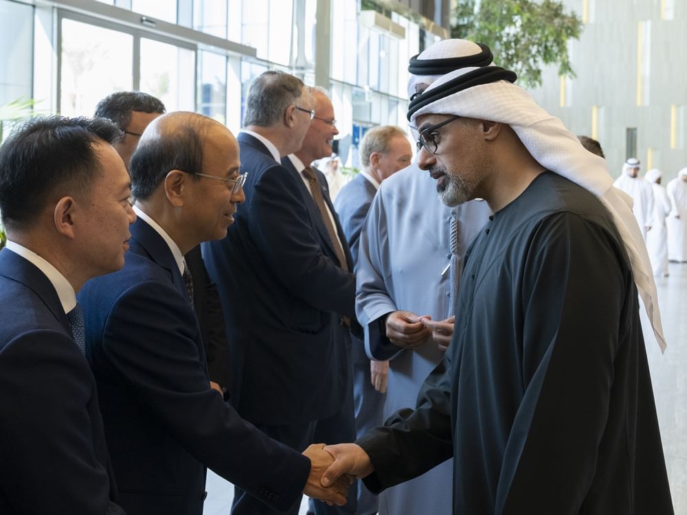 Khaled bin Mohamed bin Zayed meets global leaders in energy, AI, sustainability at ENACT Majlis in Abu Dhabi