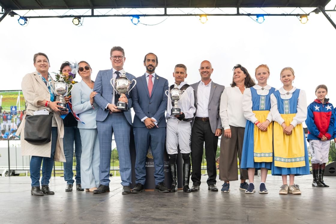 ‘Wasmy Al Khalediah’ claims UAE President’s Cup for Purebred Arabian Horses title in Sweden