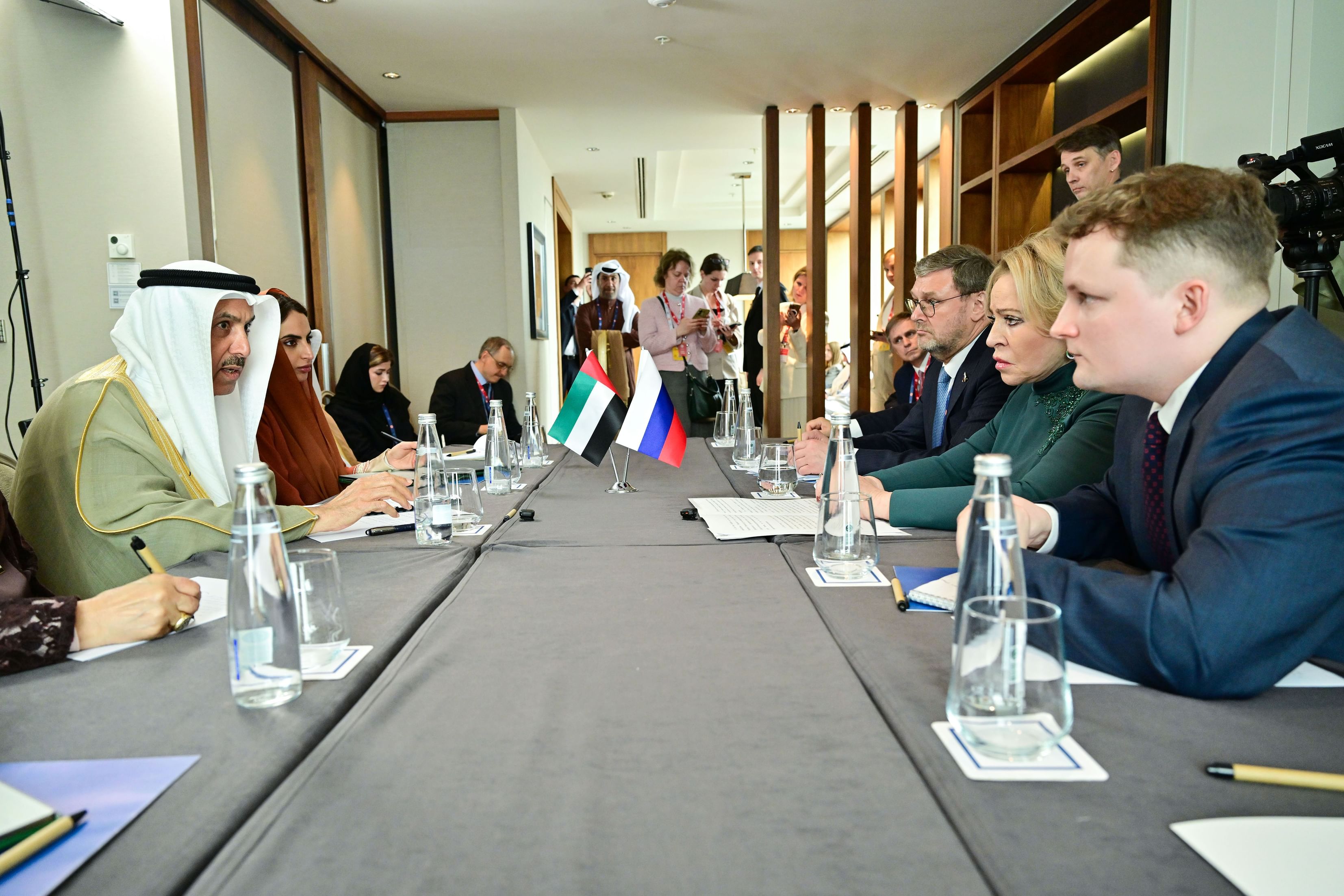 FNC Speaker meets Chairwoman of Federation Council of Federal Assembly of Russian Federation