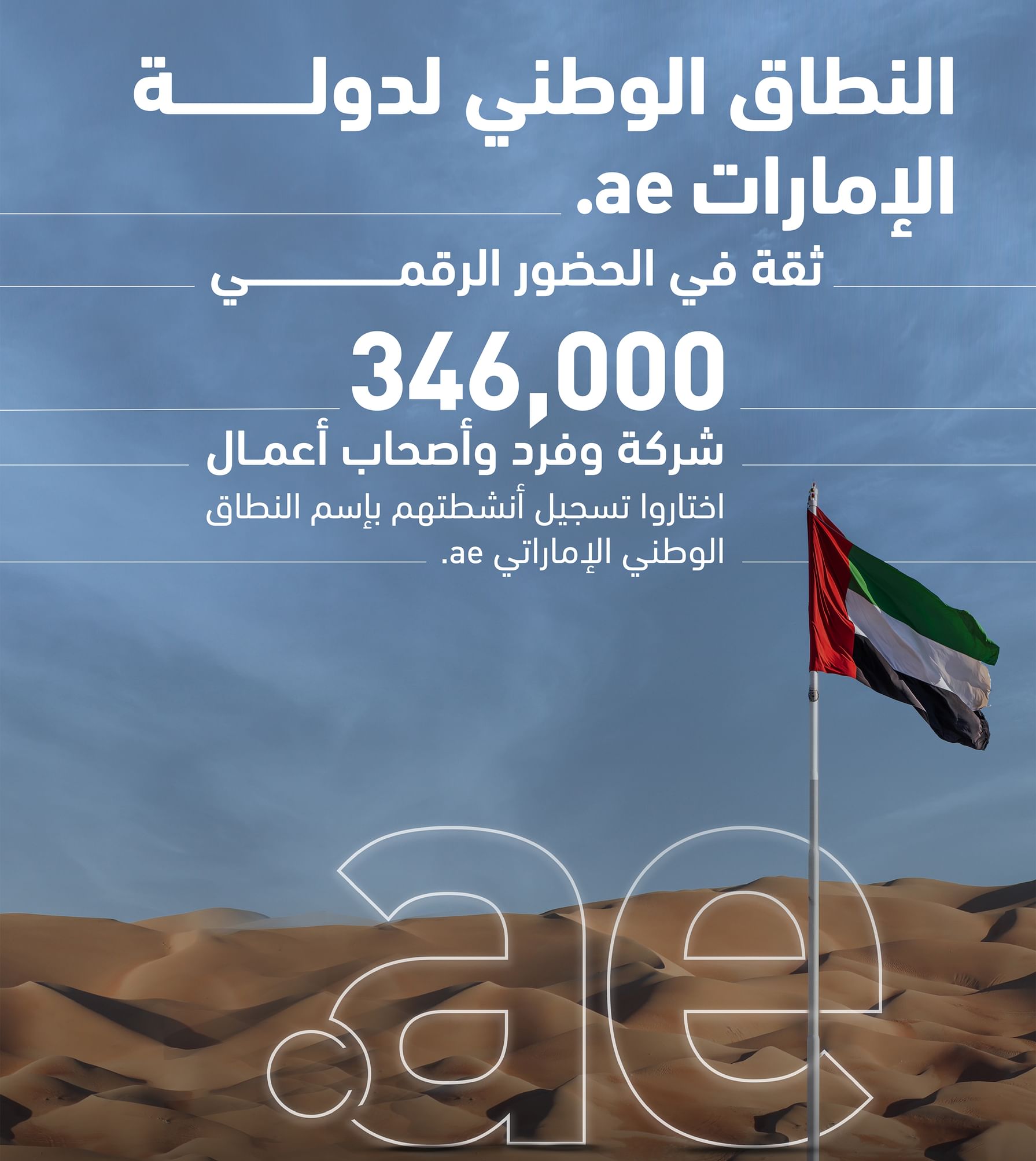 UAE National domain '.ae' marks 347,000 registrations