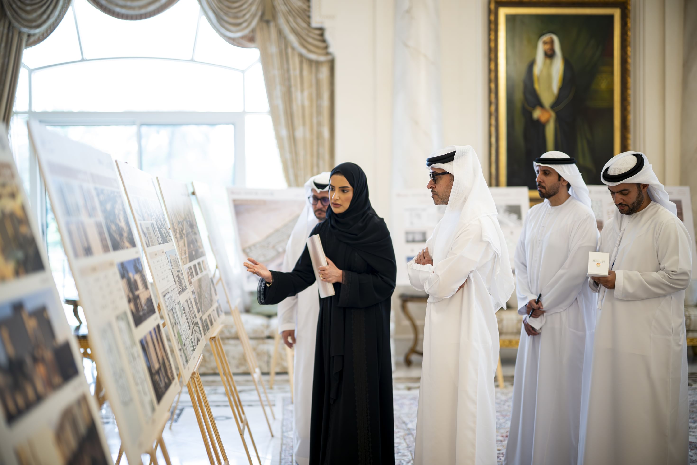 Hazza bin Zayed reviews updates, progress of housing projects in Al Ain Region