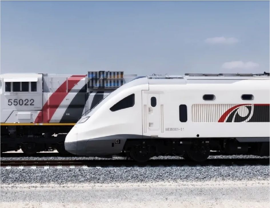 Etihad Rail provides passenger rail services between Al Ghuwaifat, Al Faya stations in coordination with ADCMC