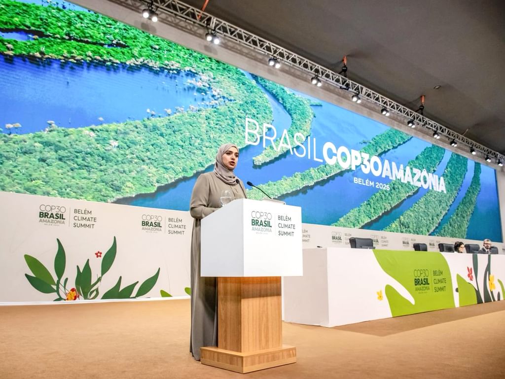 Amna Al Dahak leads UAE delegation at 'Belém Climate Summit' in Brazil
