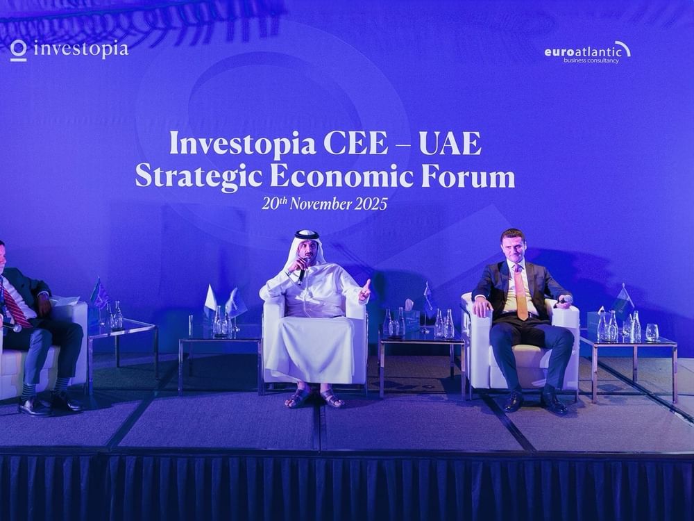 CEE-UAE ‘Investopia Strategic Economic Forum’ launched to advance investment in AI, Space, Defense, Energy