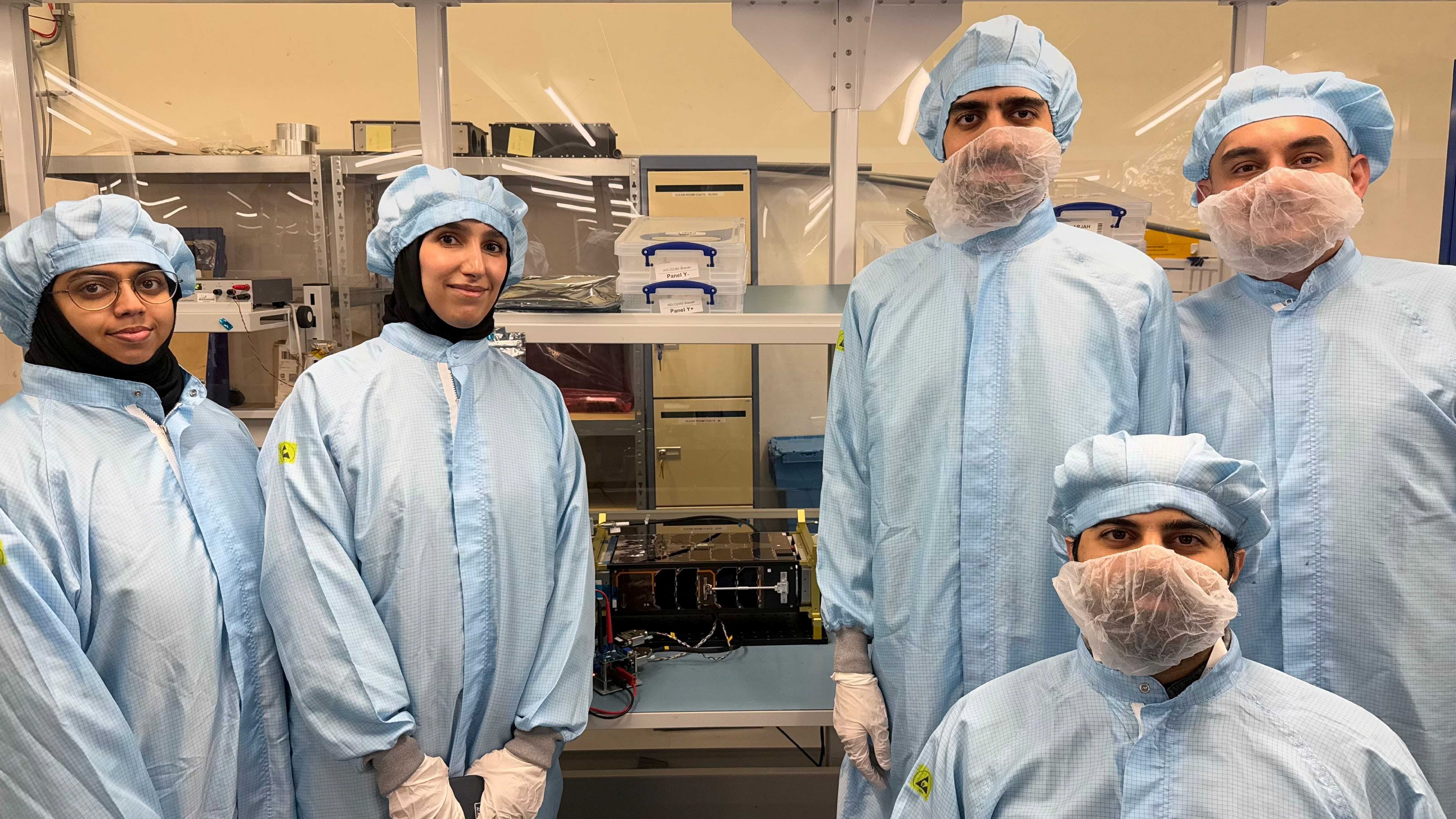 Final testing phase of Sharjah Sat-2 begins during SAASST visit to Netherlands