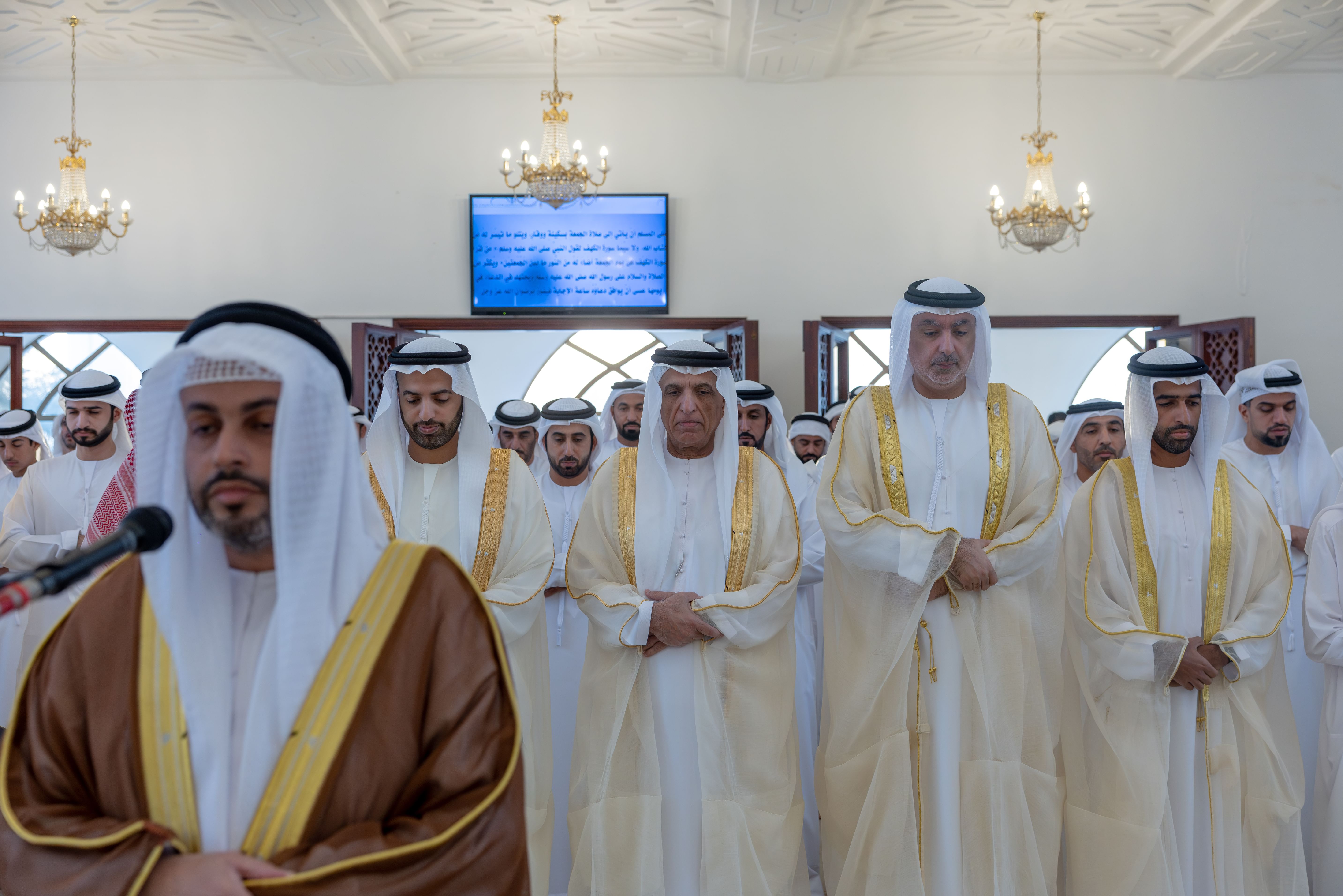 RAK Ruler performs Eid Al-Adha prayer at Sheikh Saqr bin Mohammed Al Qasimi Mosque