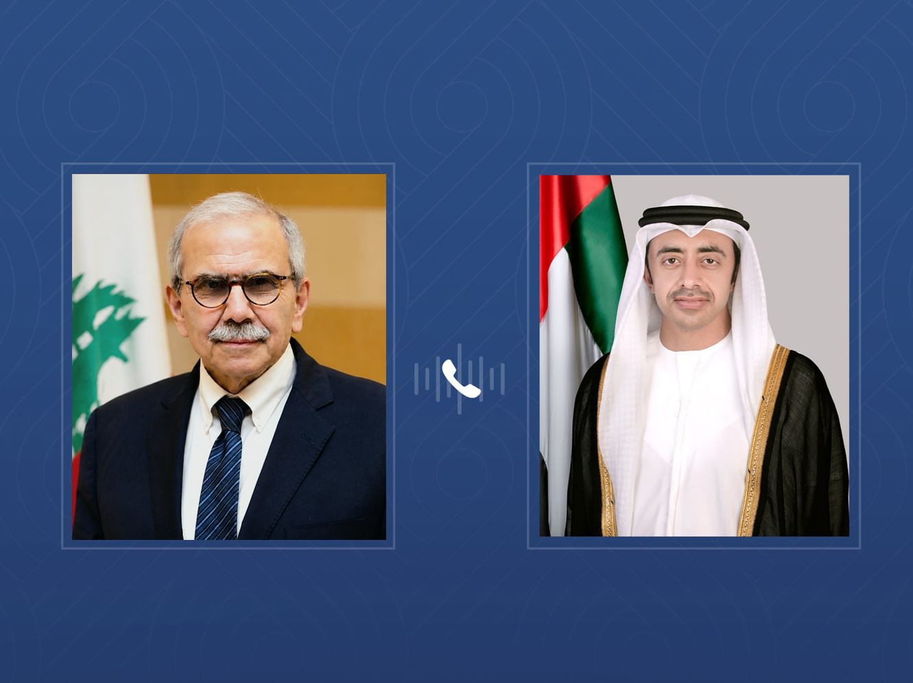 Abdullah bin Zayed, Nawaf Salam discuss bilateral ties, developments in Lebanon