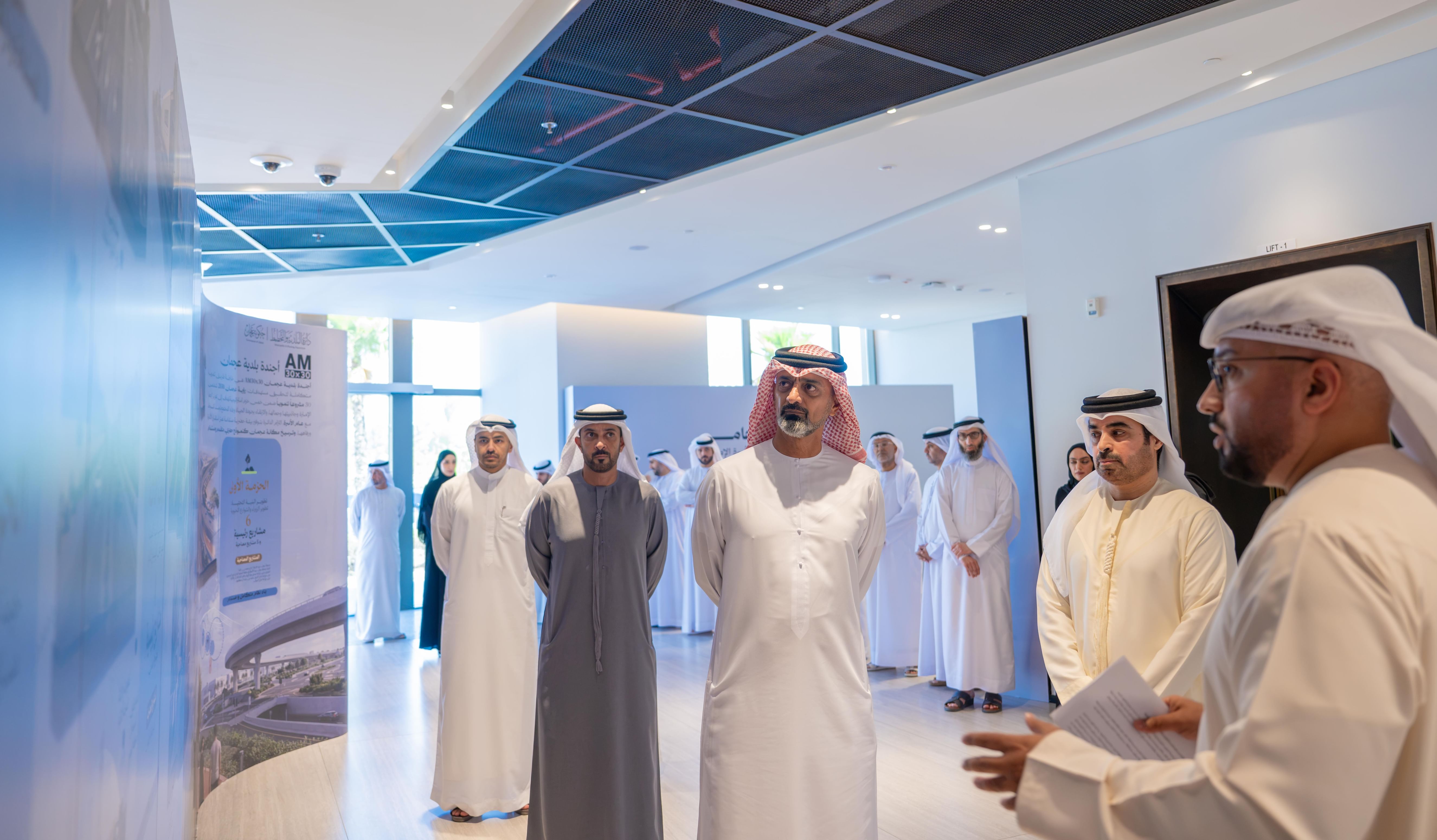 Ammar bin Humaid launches Ajman Municipality Agenda AM30x30 to implement 30 urban projects valued at AED1.8 billion