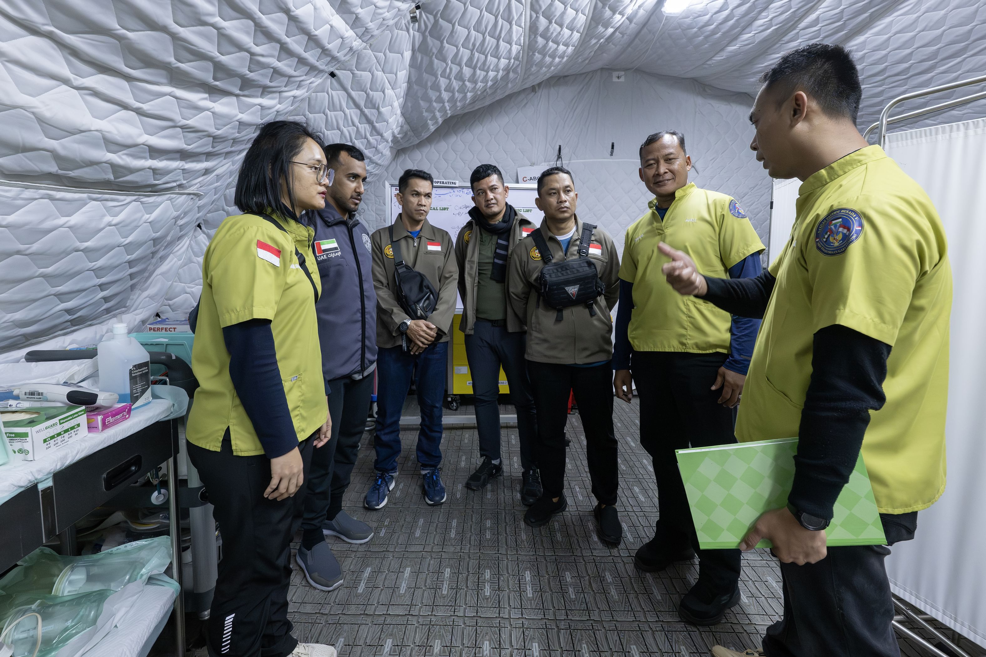 Indonesian medical team joins UAE Floating Hospital in Al Arish