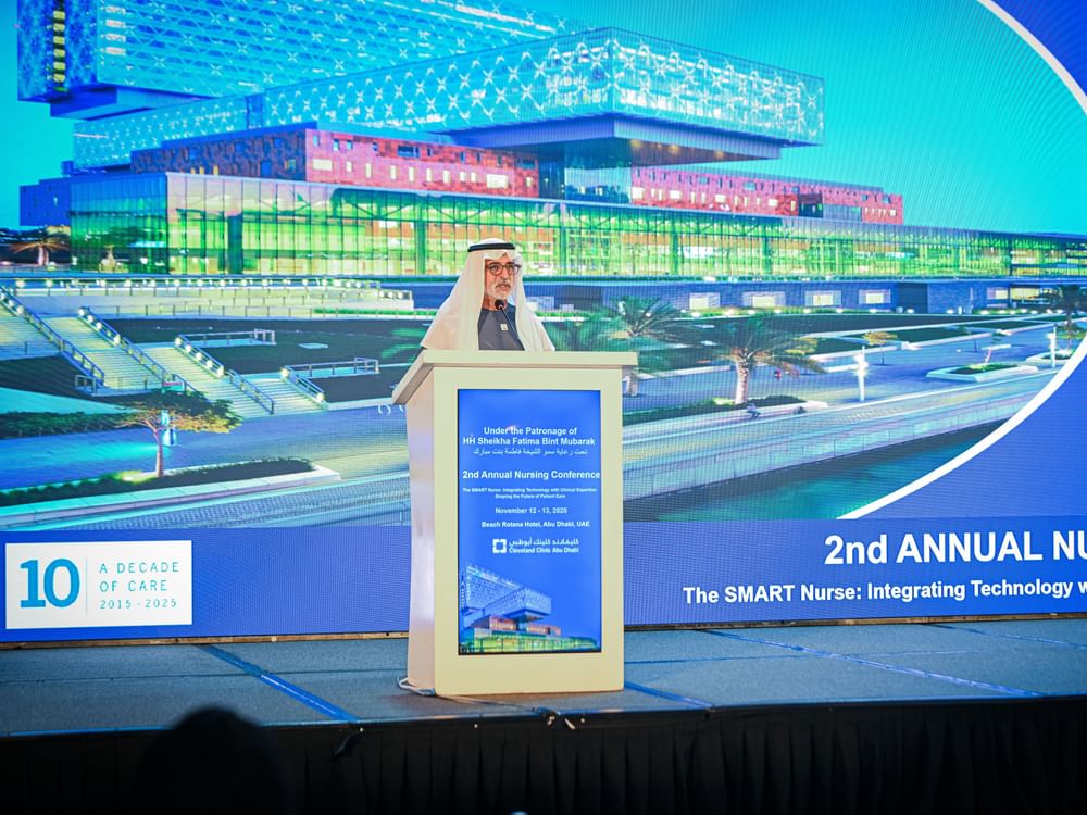  Nahyan bin Mubarak opens Second Annual Nursing Conference
