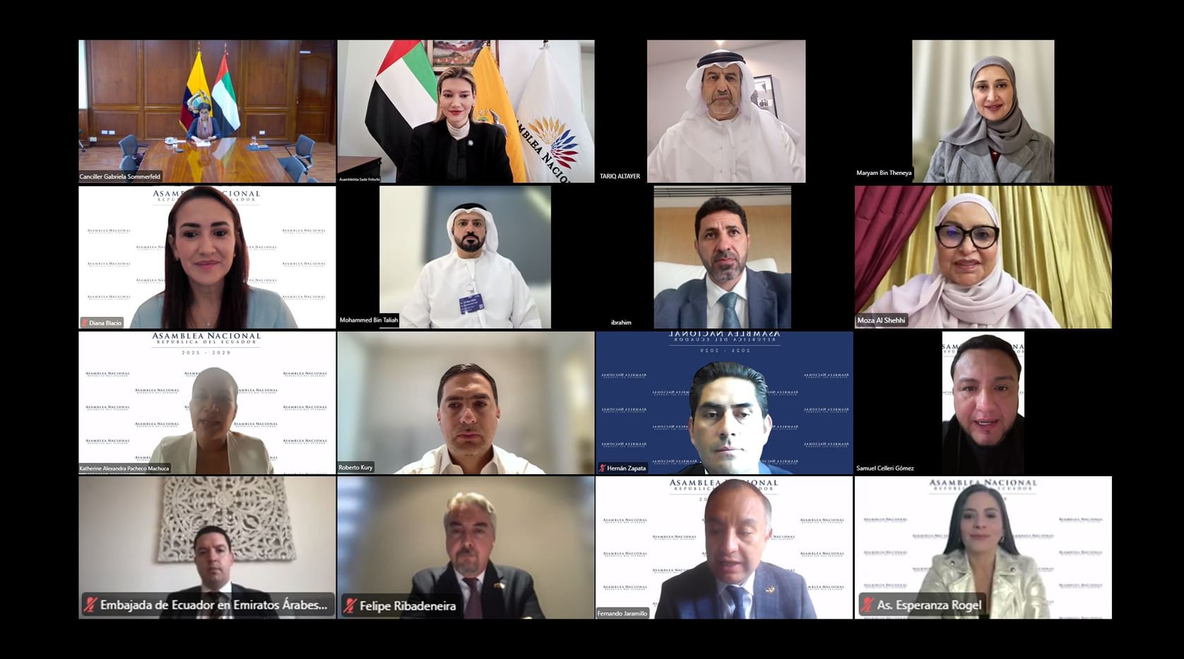 UAE, Ecuador discuss strengthening parliamentary cooperation