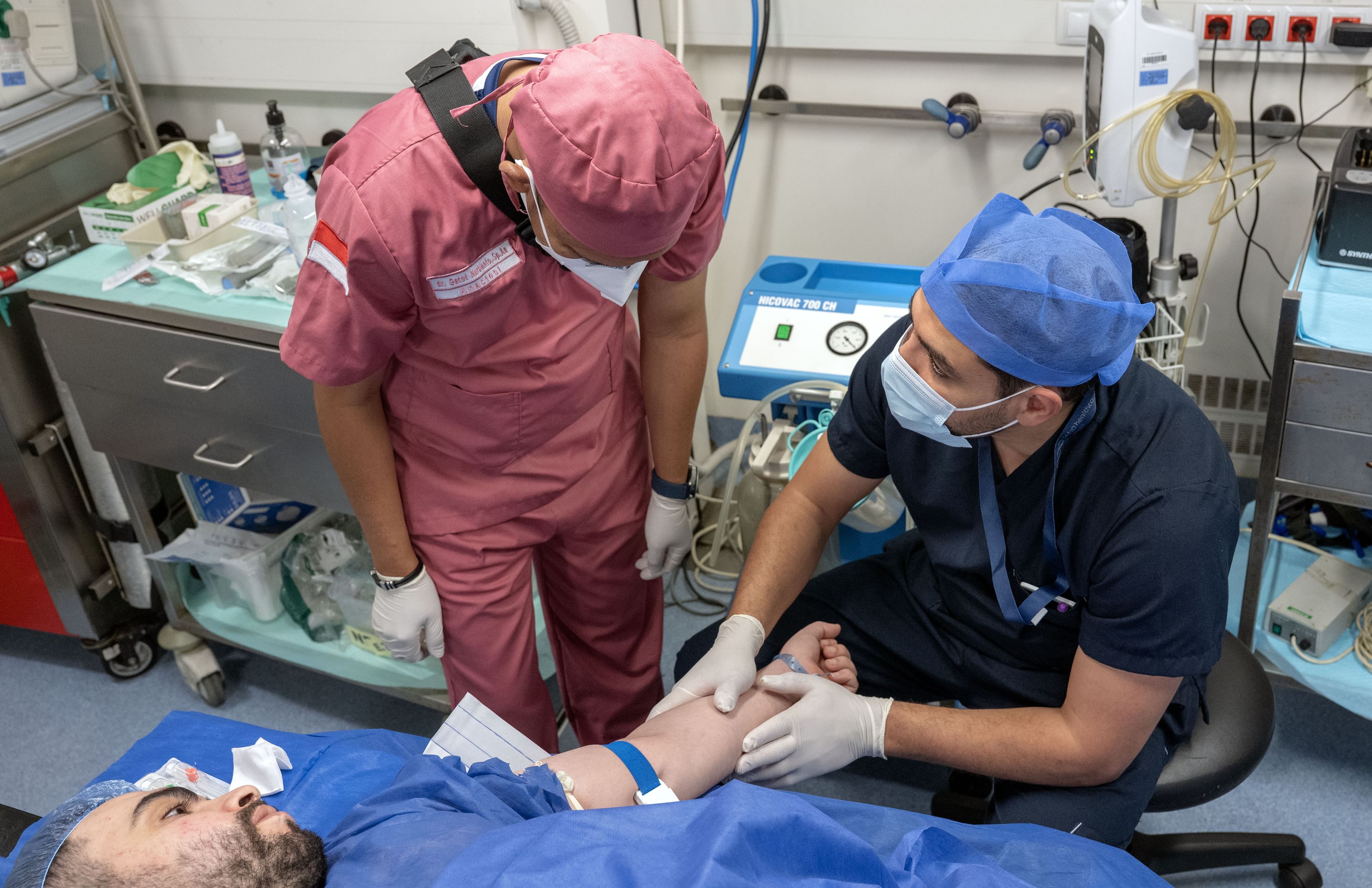 UAE Floating Hospital in Al Arish performs advanced surgery on critically ill Gaza patient