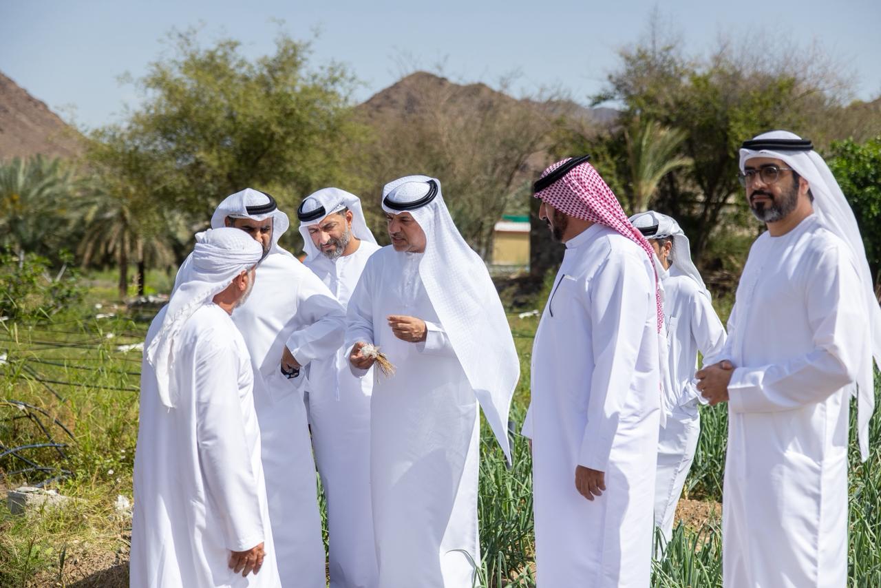 MOCCAE conducts an inspection tour visiting a number of Emirati farmers in the UAE