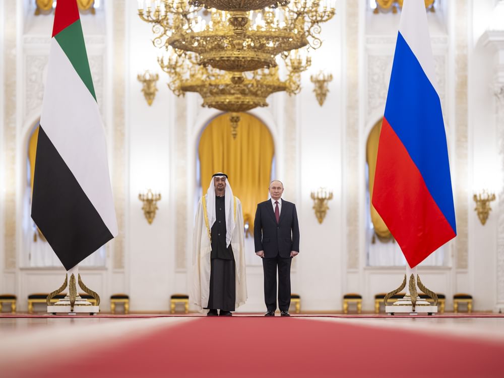 UAE, Russian Presidents hold talks in Moscow to strengthen strategic partnership