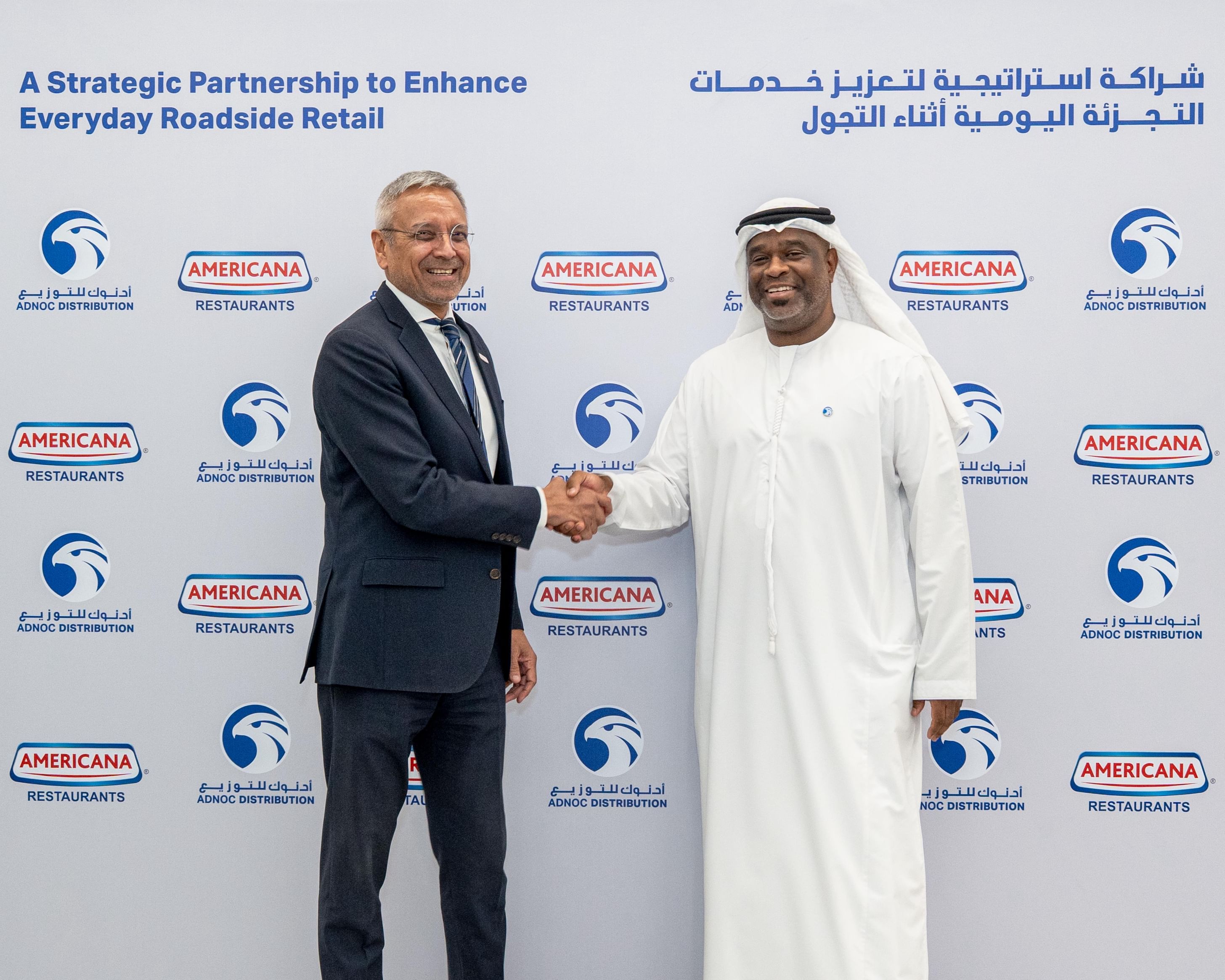 ADNOC Distribution, Americana Restaurants partner to enhance dining convenience, roadside retail across region
