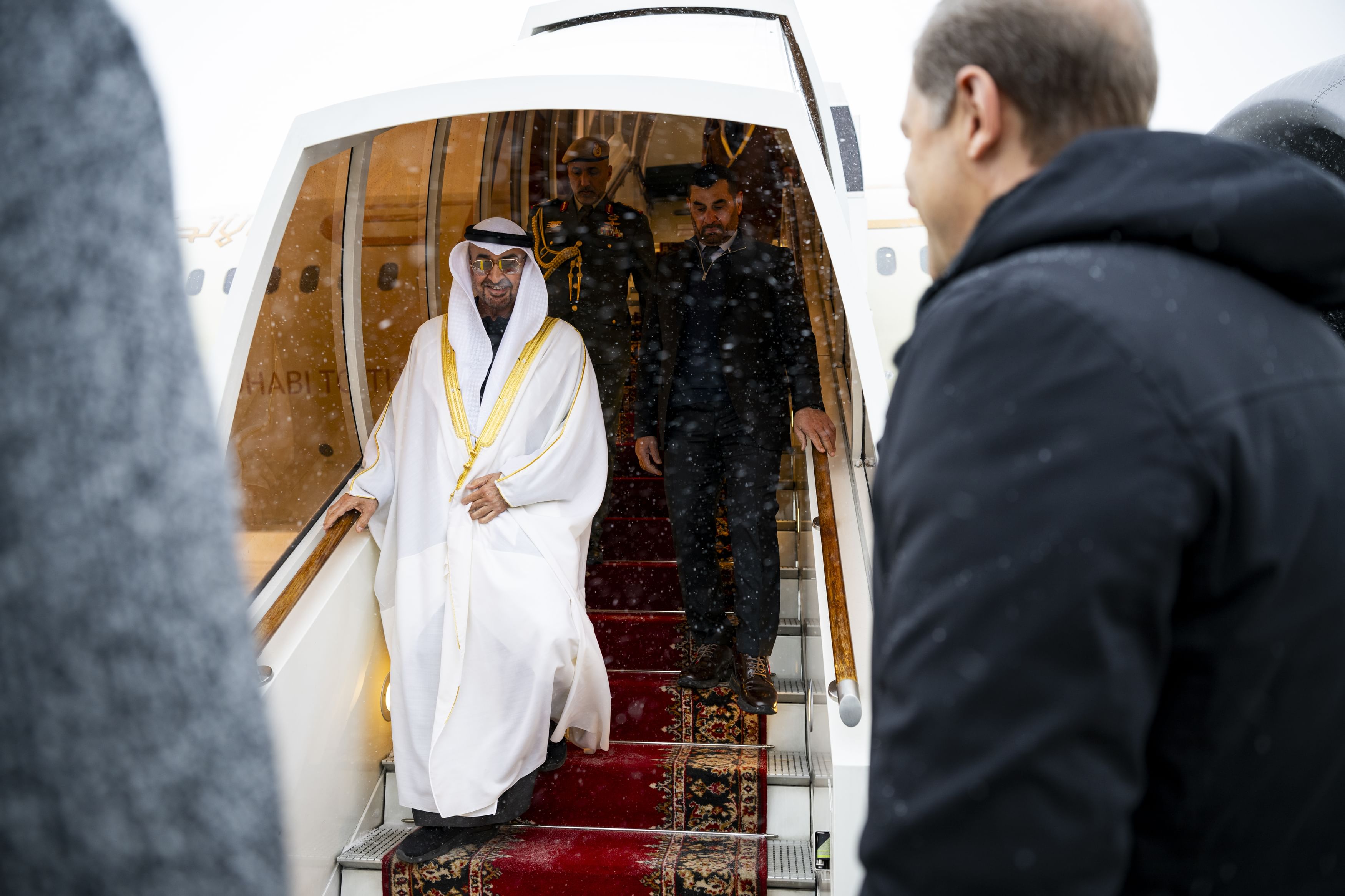 UAE President arrives in Moscow on official visit