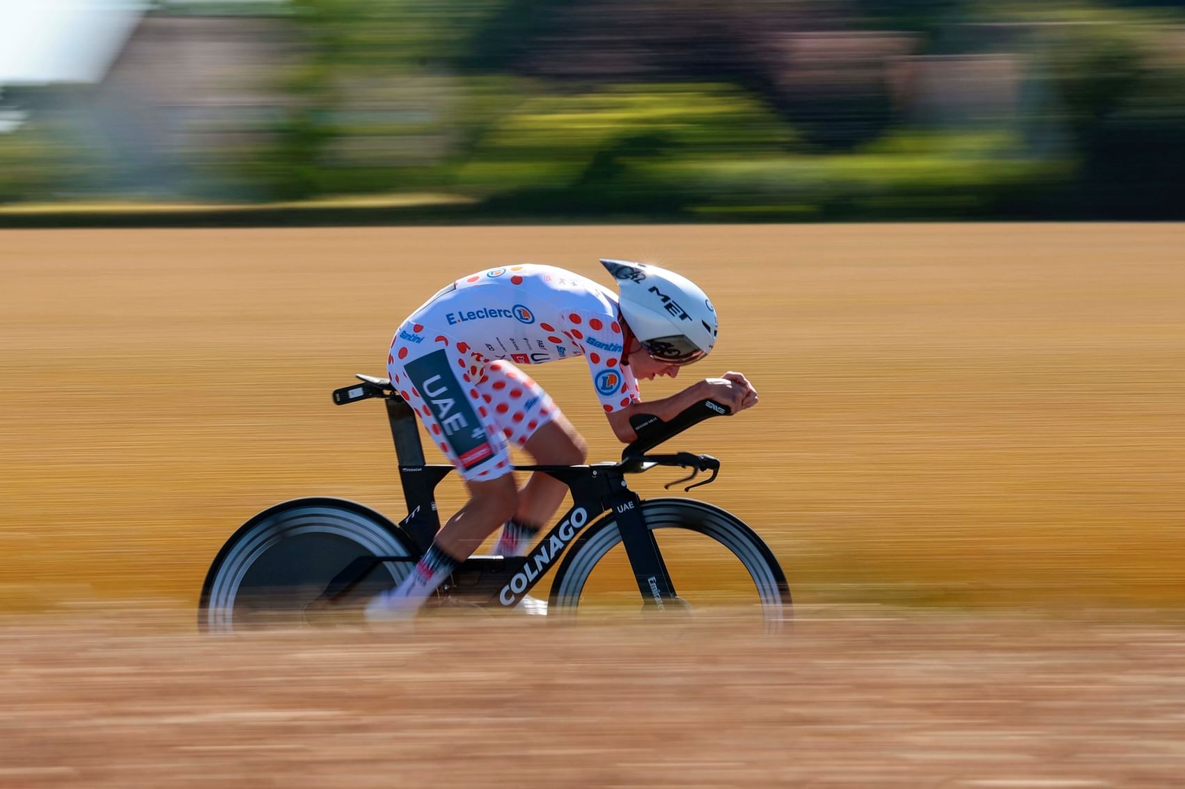 Tadej Pogačar takes Tour de France Yellow Jersey after storming time trial