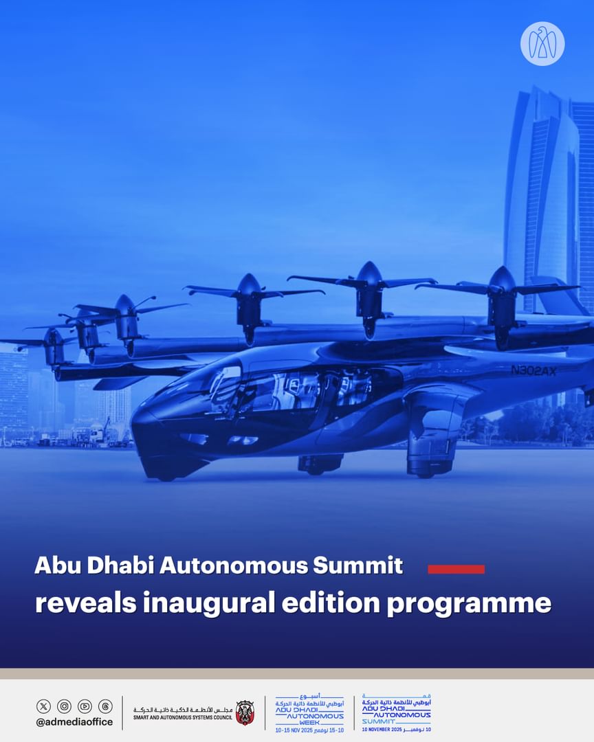Abu Dhabi Autonomous Summit reveals inaugural edition programme