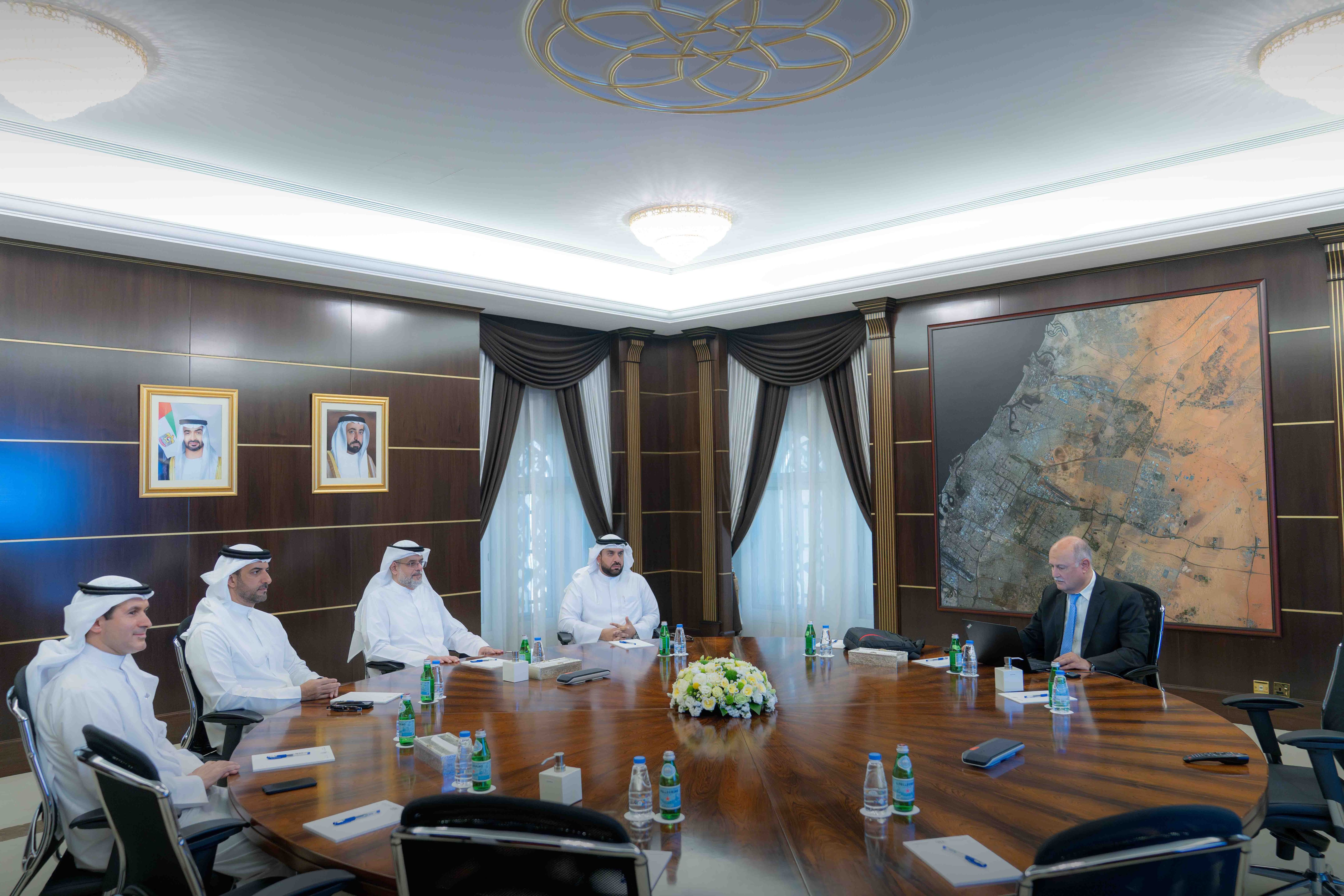 Sharjah Crown Prince discusses energy sector developments
