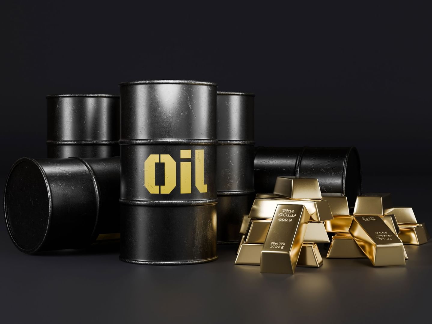 Gold falls amid rising oil prices, inflation concerns