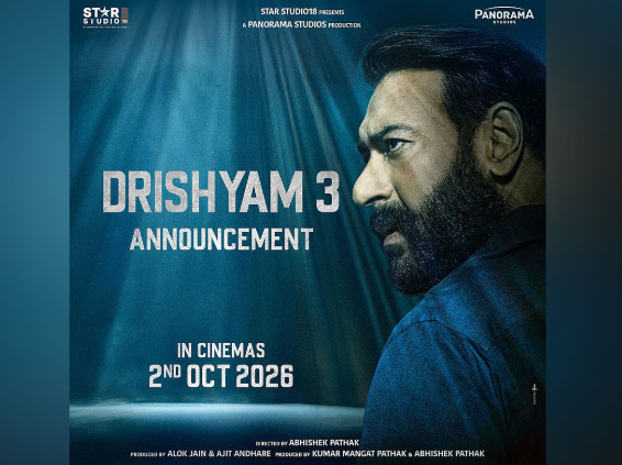Ajay Devgn's 'Drishyam 3' to hit theatres next year